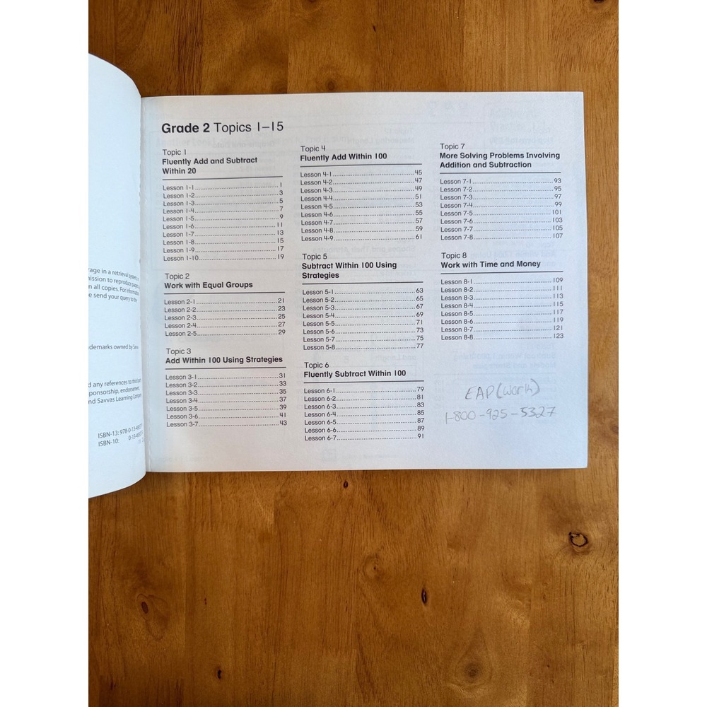Savvas Grade 2 Math Additional Practice Workbook Scott Foresman 9780134953779 - Picture 5 of 8